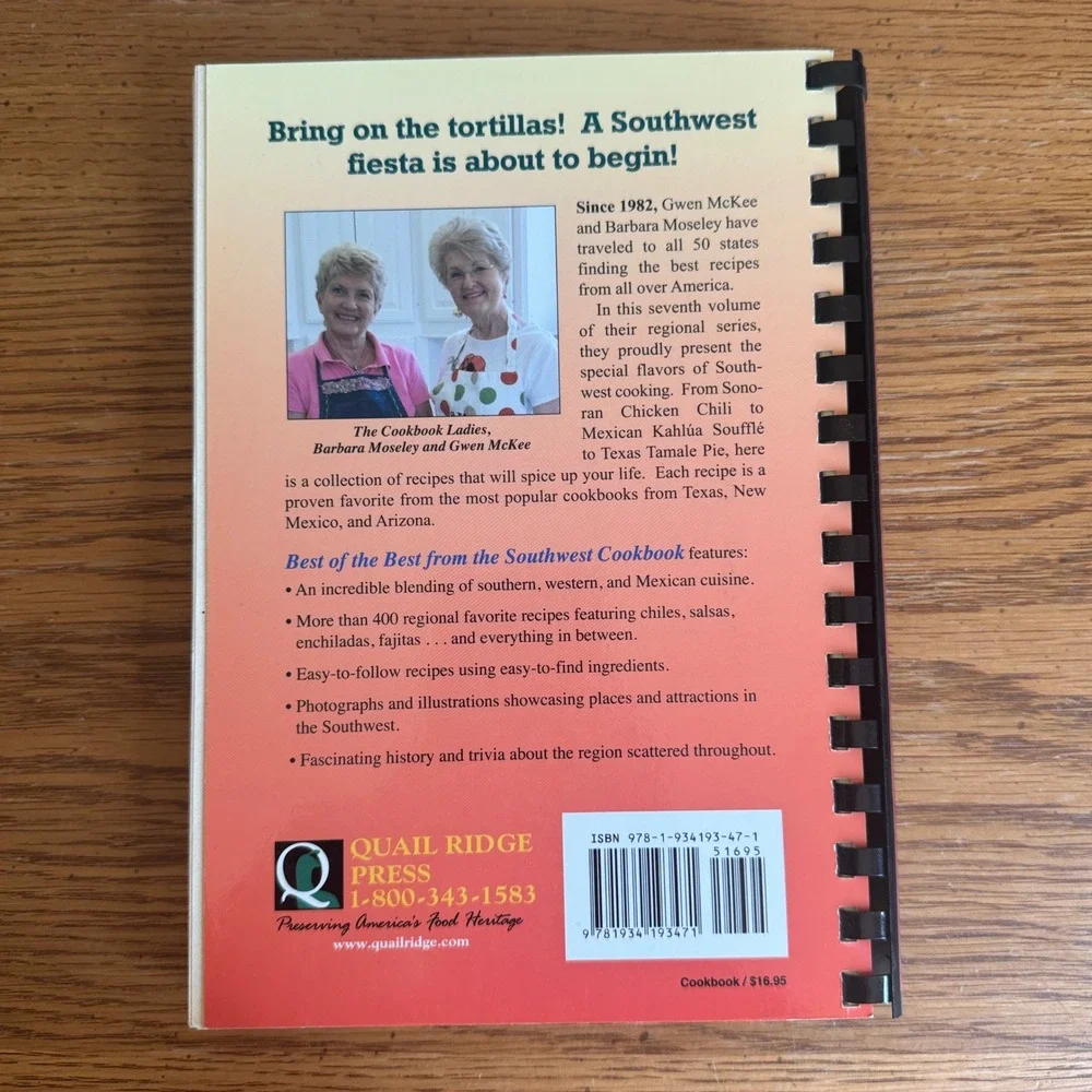 Best of the Best from‎ the Southwest Cookbook Texas New Mexico Arizona